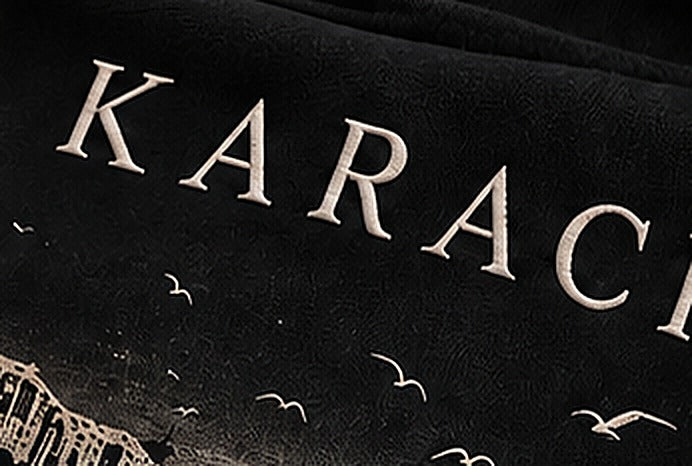 Raised lettering